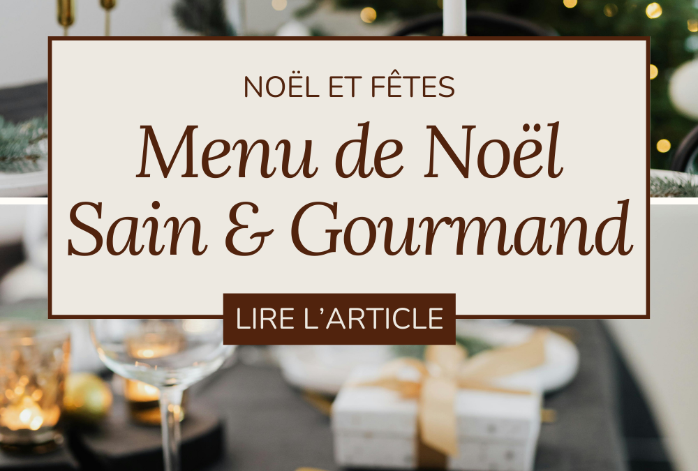 Menus de Noël et de fêtes sains et à IG bas
