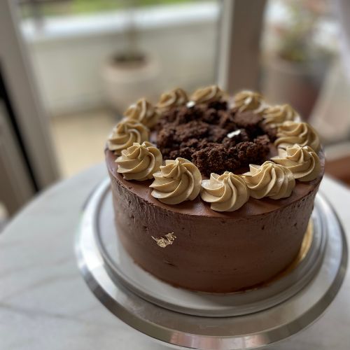 layer cake vanille chocolat