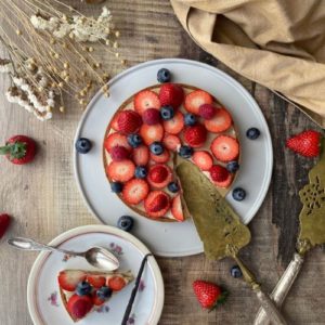 Tarte aux fruits rouges