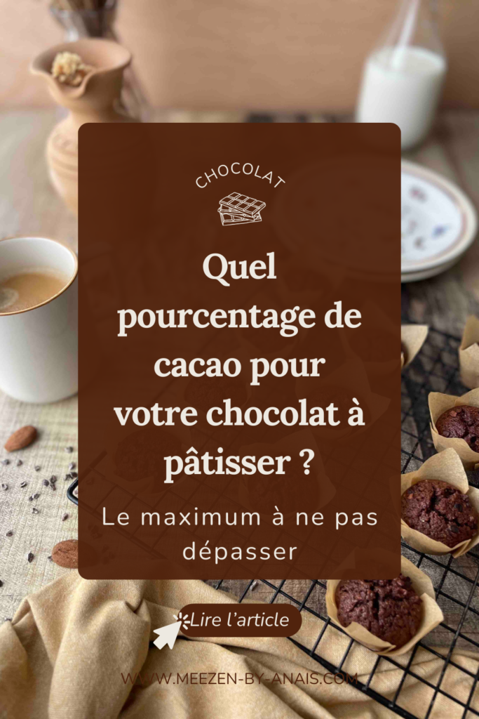 Quel pourcentage de cacao pour votre chocolat à pâtisser _ Le maximum à ne pas dépasser